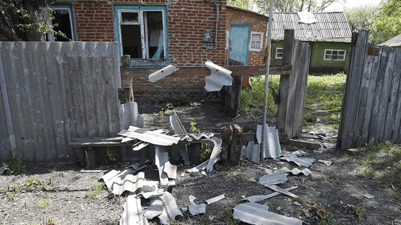 В Курской области со стороны Украины обстреляно село Троицкое