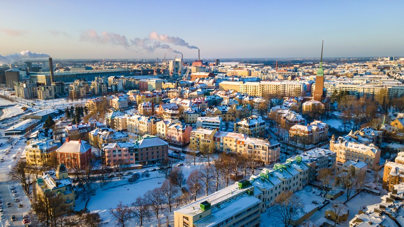 Около 100 тысяч работников участвовали в забастовке профсоюзов в Финляндии