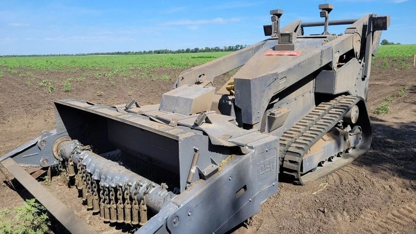 «Против всех типов мин»: разработчик — о новых российских роботизированных комплексах разминирования